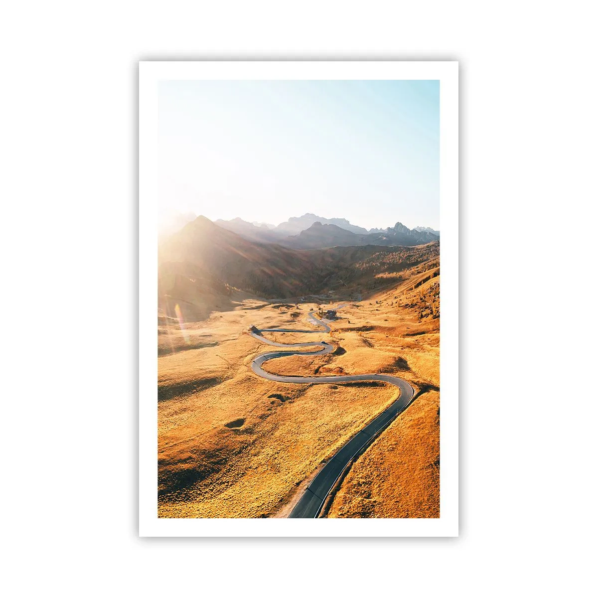 Poster - Într-o vale de aur - 61x91 cm