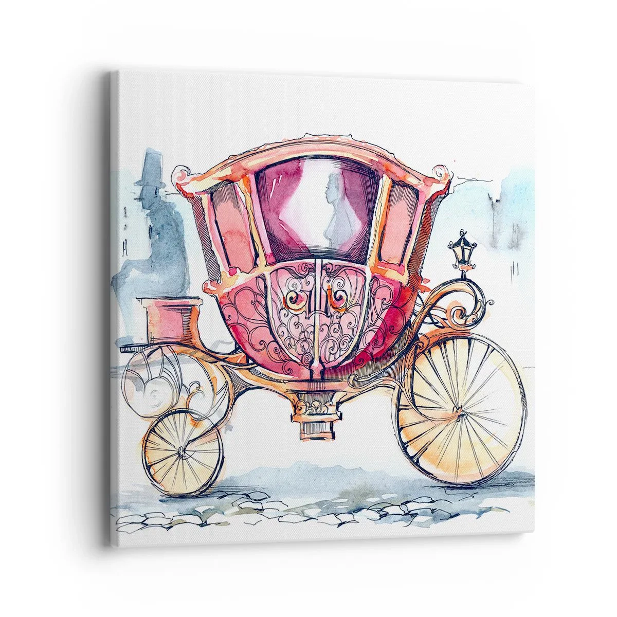 Tablou pe pânză - Pentru nuntă sau pentru bal? - 40x40 cm