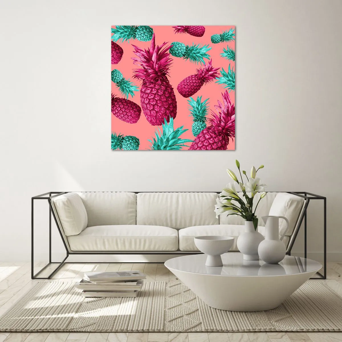 Tablou pe sticlă - Libertatea e dulce - 60x60 cm