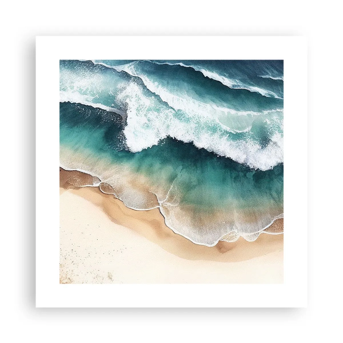 Poster - Întâlnire eternă - 40x40 cm