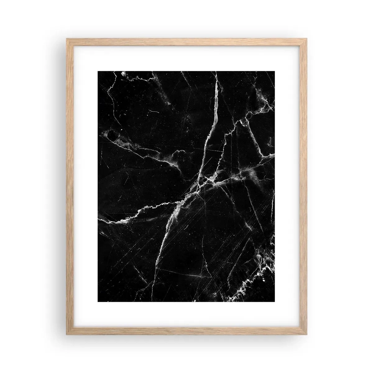 Poster în ramă de stejar deschis - Viața secretă a unei pietre - 40x50 cm