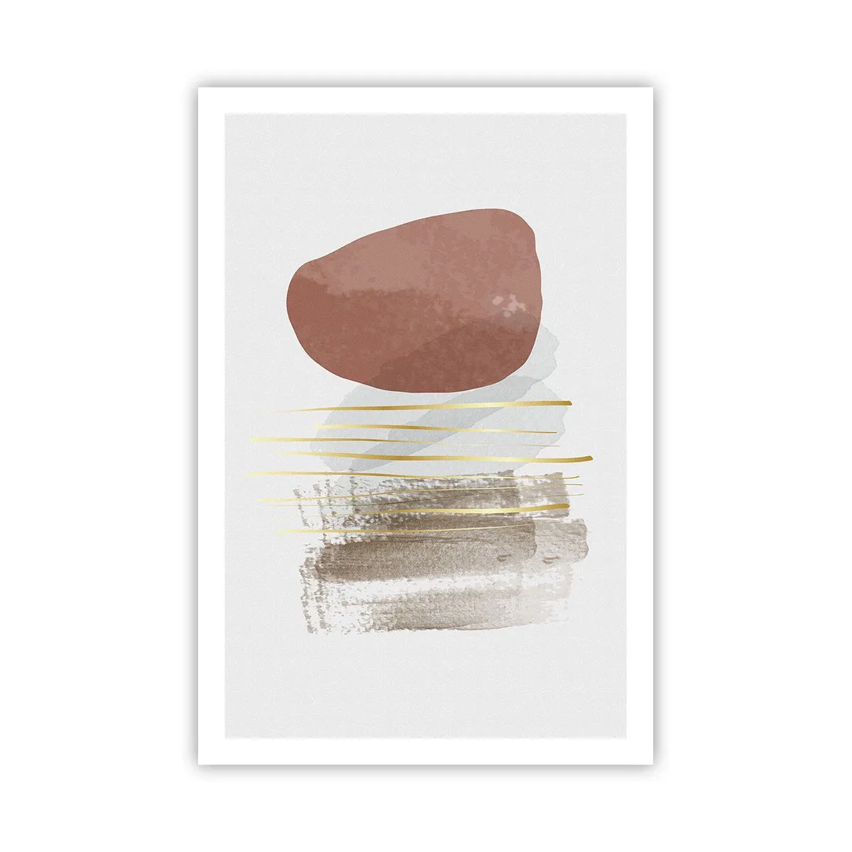 Poster - Colonadă abstractă - 61x91 cm