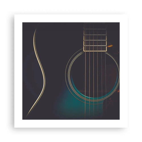 Poster - O clipă înainte de a suna - 50x50 cm