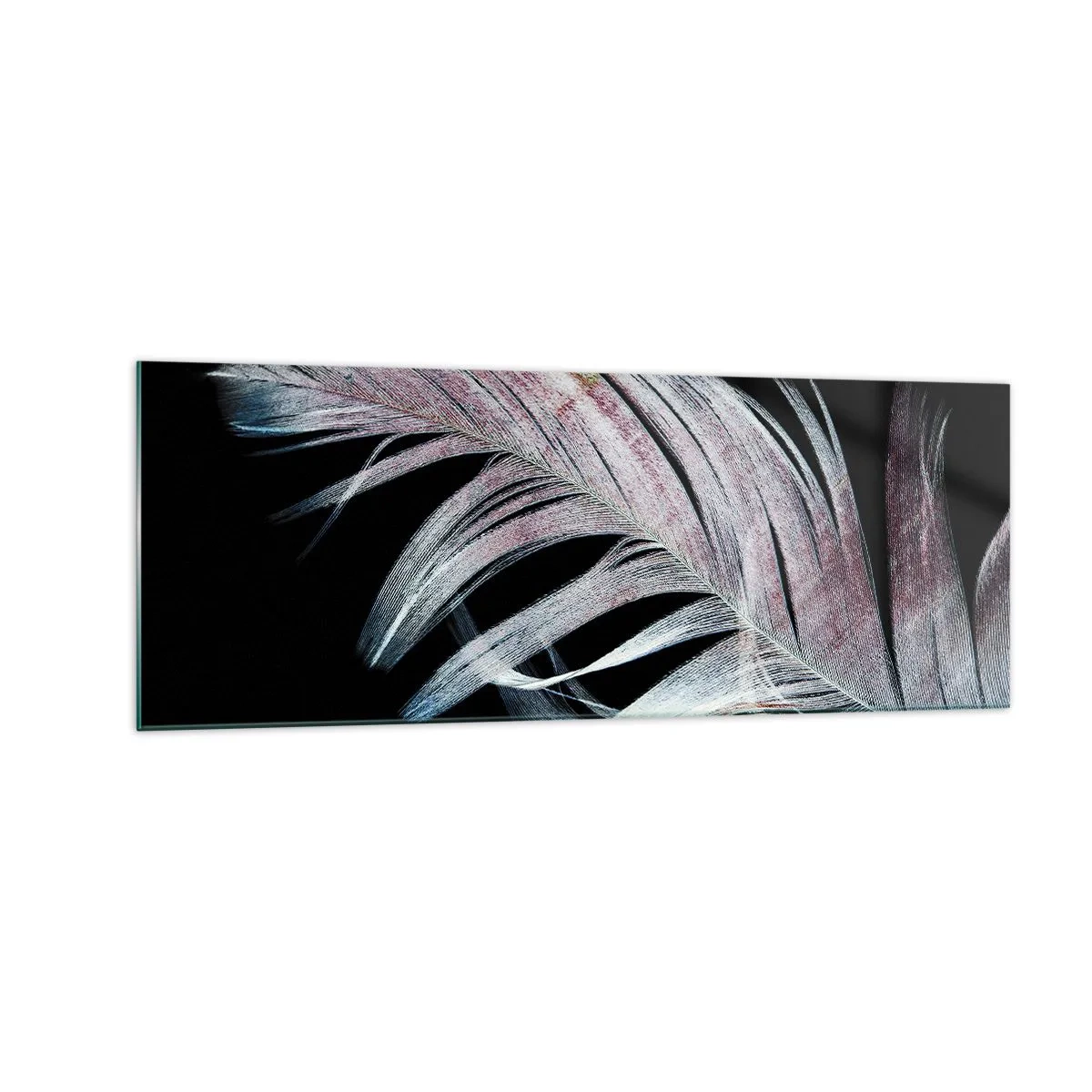 Tablou pe sticlă - Gândește-te la atingere - 140x50 cm