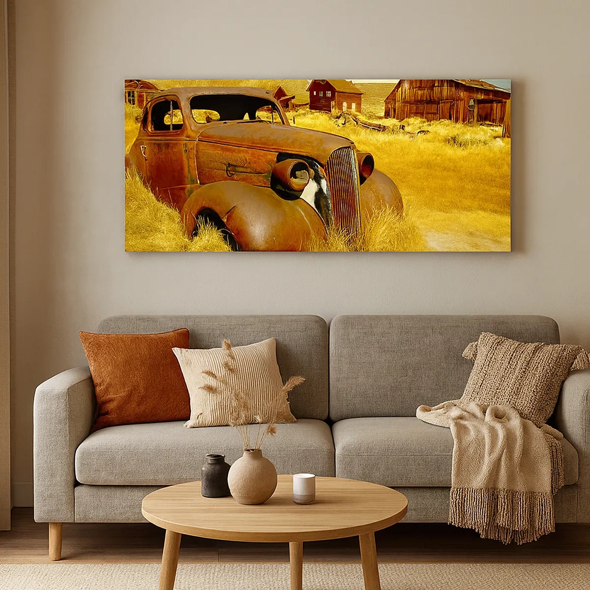 Tablou pe pânză - O odihnă binemeritată - 30x30 cm