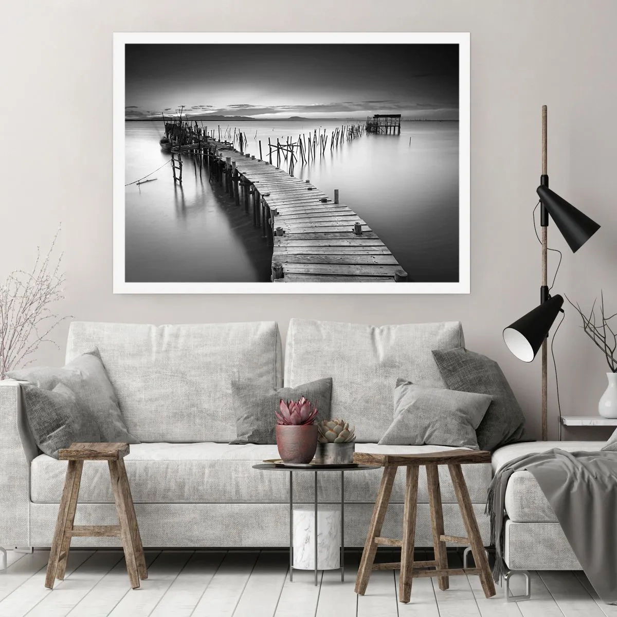 Poster - Liniștea unui țărm uitat - 91x61 cm