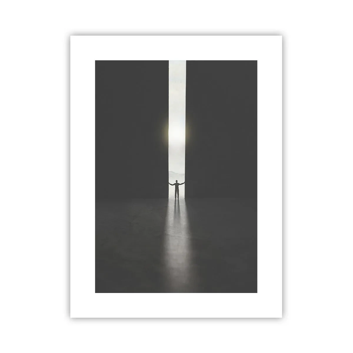 Poster - Un pas spre un viitor luminos - 30x40 cm