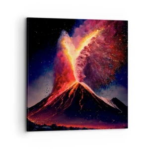 Tablou pe pânză - Frumusețe și groază - 70x70 cm