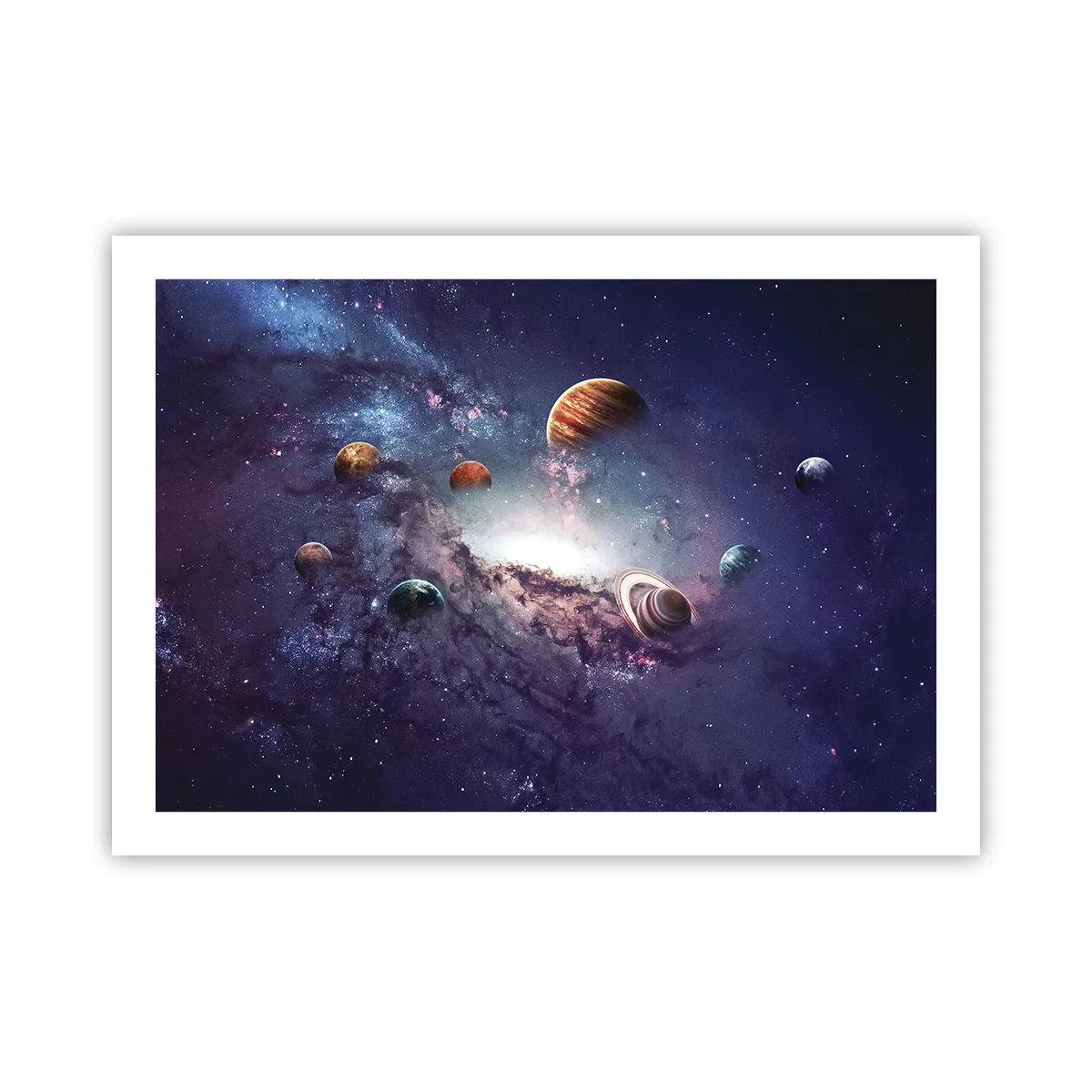 Poster - Sistemul de dans solar - 70x50 cm