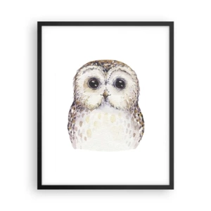 Poster în ramă neagră - Uită-te în ochii mei - 40x50 cm