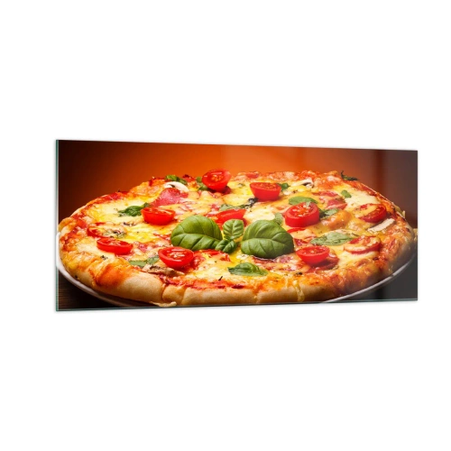 Tablou pe sticlă - Mamma mia! - 100x40 cm