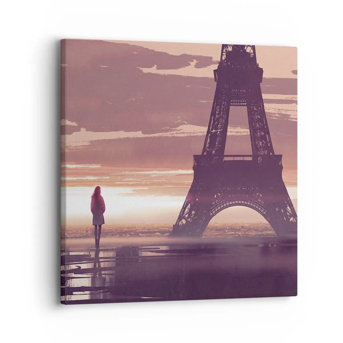 Tablou pe pânză - Doar ele două - 30x30 cm