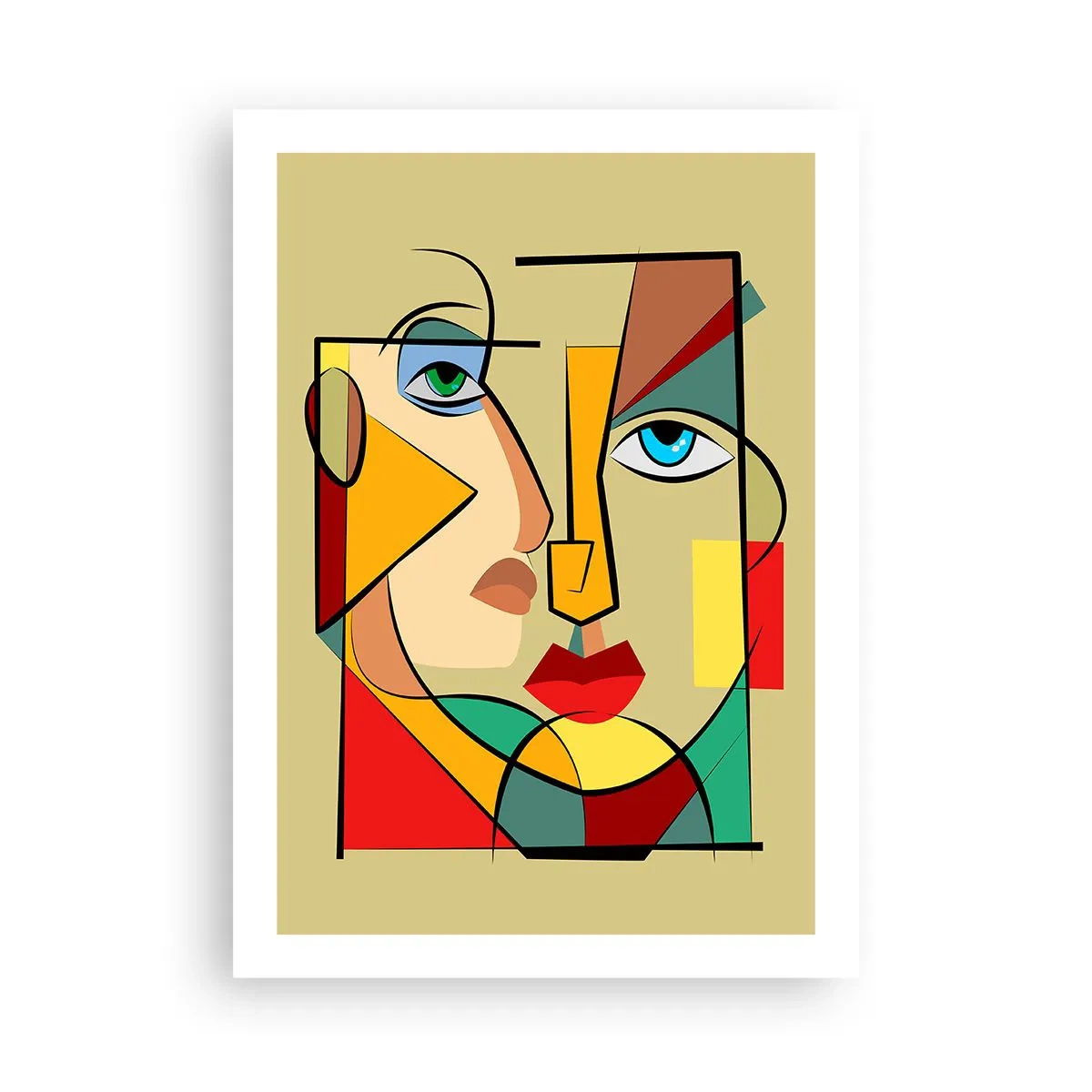 Poster - Pereche asortată - 50x70 cm