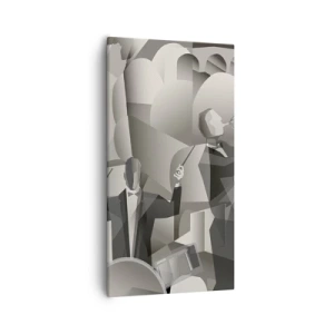 Tablou pe pânză - În spațiul sunetelor - 55x100 cm