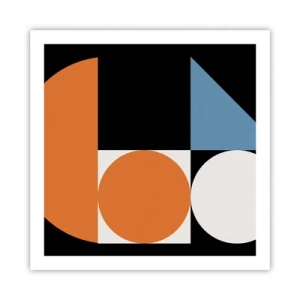 Poster - Sistem de figuri - 60x60 cm