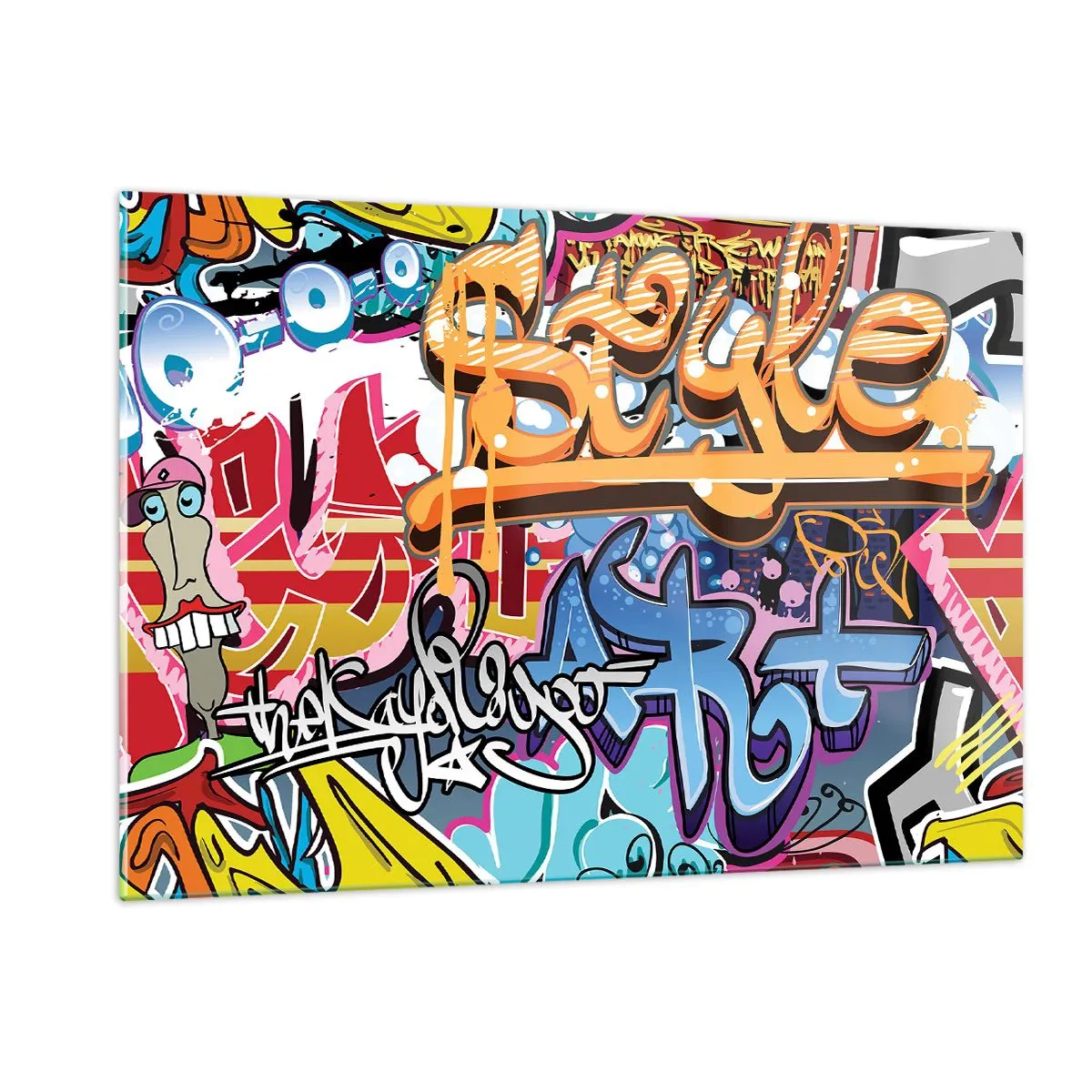 Tablou pe sticlă - Picturi murale, picturi murale... - 120x80 cm