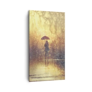 Tablou pe pânză - Simt că cineva se uită la mine - 45x80 cm