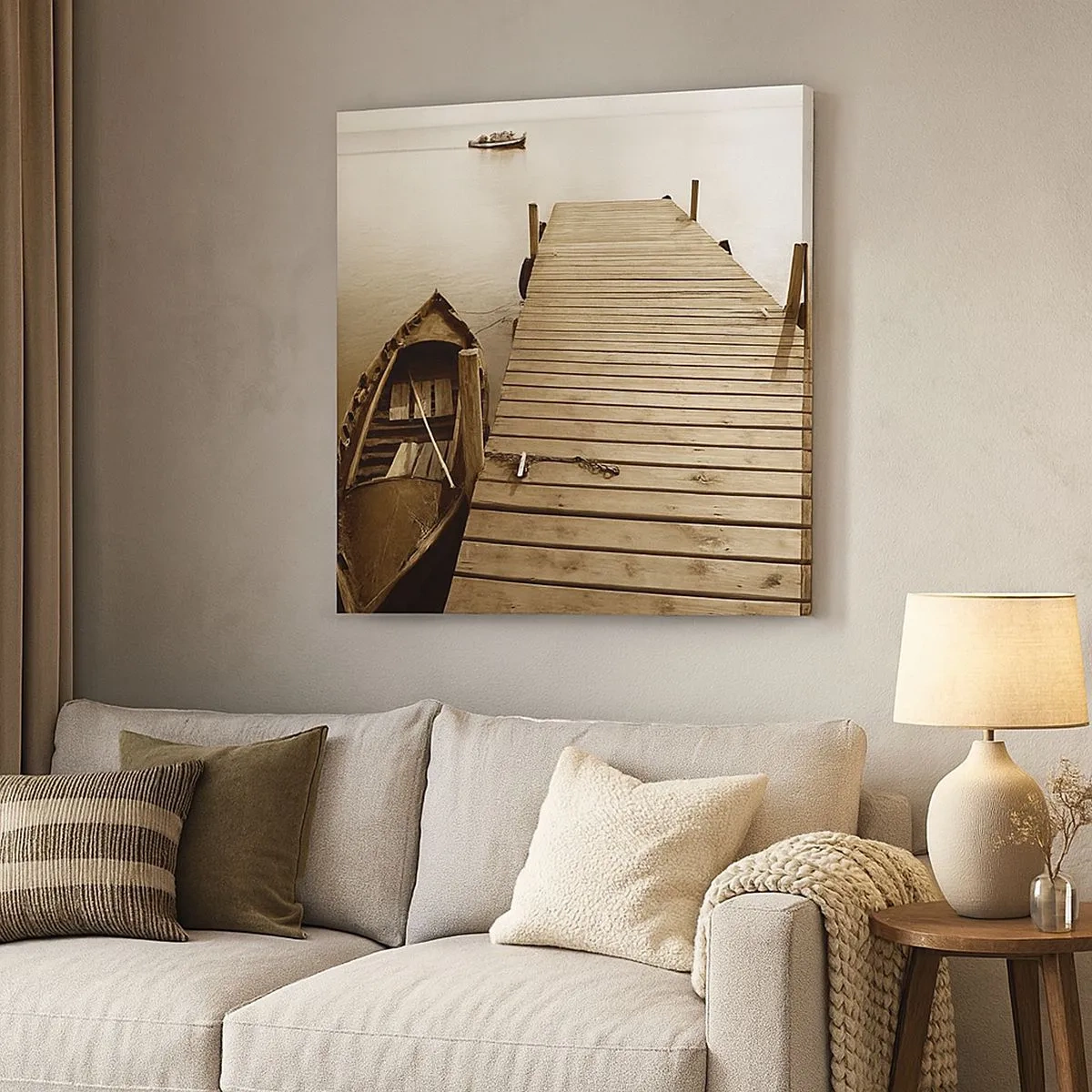 Tablou pe pânză - Marea pace - 30x30 cm