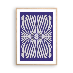 Poster în ramă de stejar deschis - Inspirații etnice - 50x70 cm