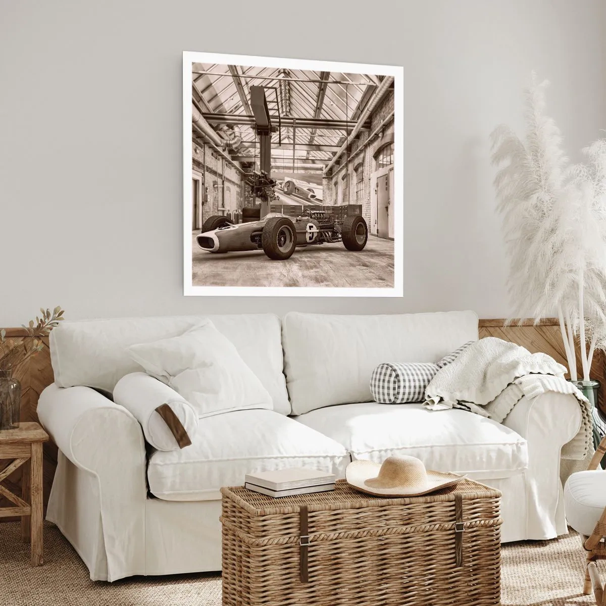 Poster - Odihna învingătorului - 40x40 cm