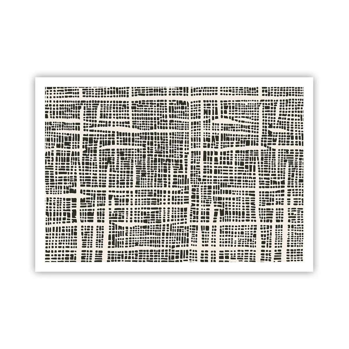 Poster - O compoziție țesută - 100x70 cm