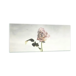 Tablou pe sticlă - Primăvara binevenită - 100x40 cm