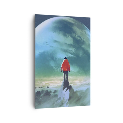 Tablou pe pânză - Descoperitorul unui nou ținut - 80x120 cm