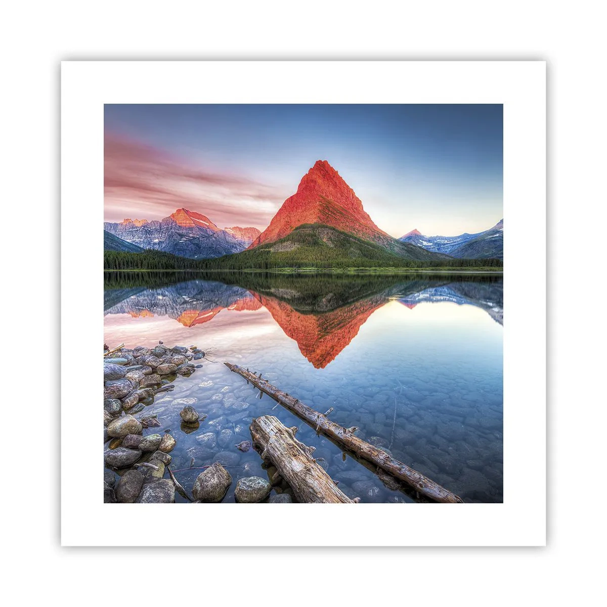 Poster - Căldură și frig - 40x40 cm