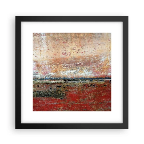 Poster în ramă neagră - Oare este marea? - 30x30 cm