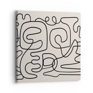 Tablou pe pânză - Pe traseu - 30x30 cm