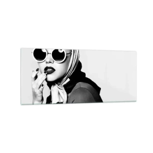 Tablou pe sticlă - Salutări din anii `60. - 120x50 cm