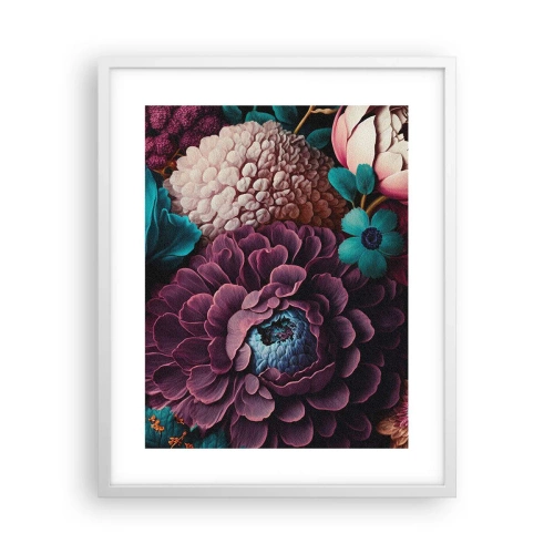 Poster în ramă albă - Natura în abundență - 40x50 cm