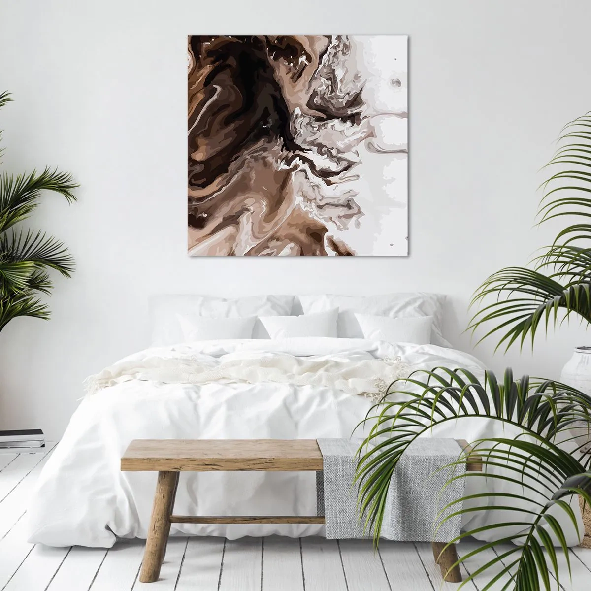 Tablou pe pânză - Cadrilul culorilor - 50x50 cm