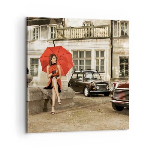 Tablou pe pânză - O mini-călătorie sentimentală - 60x60 cm