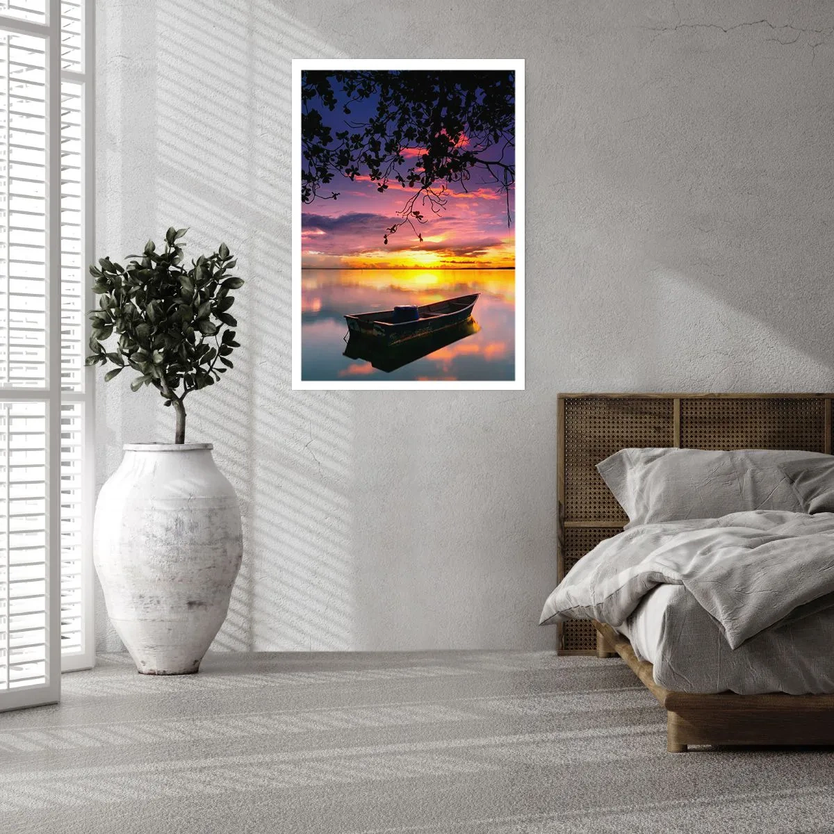 Poster - "Pari să plutești în mijlocul cerului...” - 30x40 cm