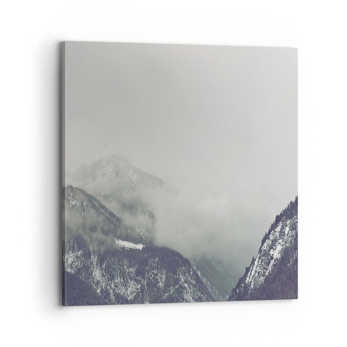 Tablou pe pânză - Valea cețoasă - 70x70 cm