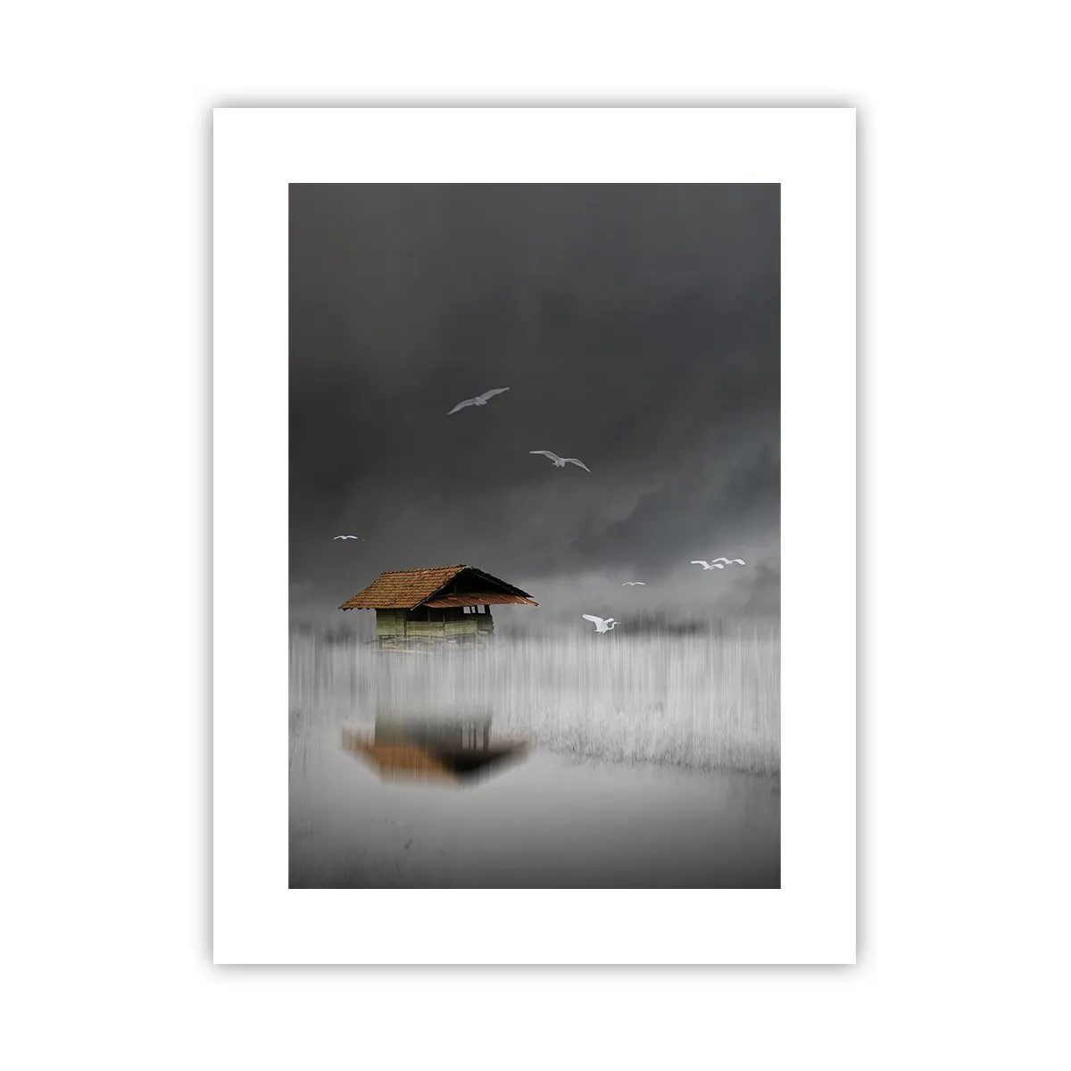 Poster - Adăpost de ploaie - 30x40 cm