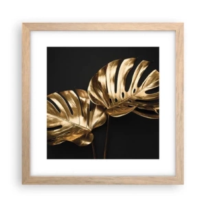 Poster în ramă de stejar deschis - Comorile naturii - 30x30 cm