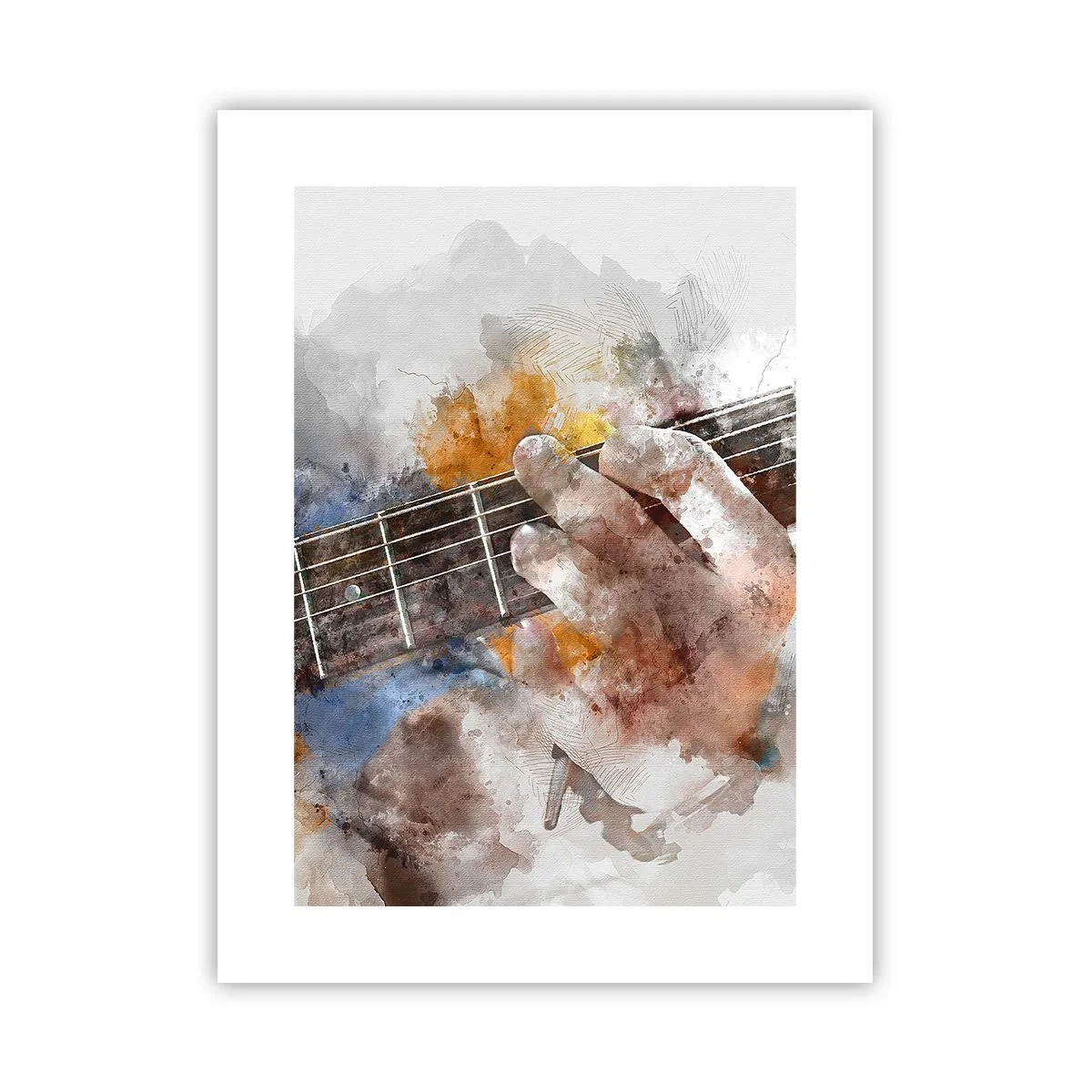 Poster - Poezie între corzi - 30x40 cm