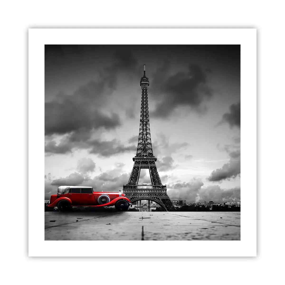 Poster - Nu cu mult timp în urmă, la Paris - 50x50 cm