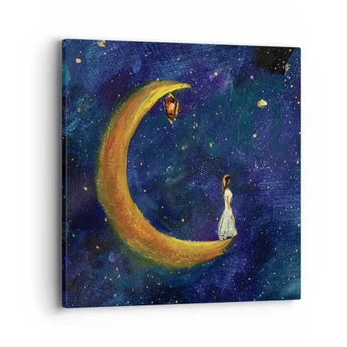 Tablou pe pânză - Chemarea lumii - 40x40 cm