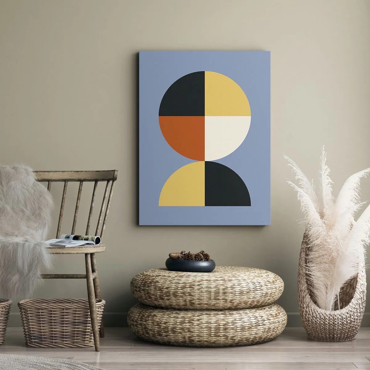 Tablou pe pânză - Uită-te și numără - 70x100 cm