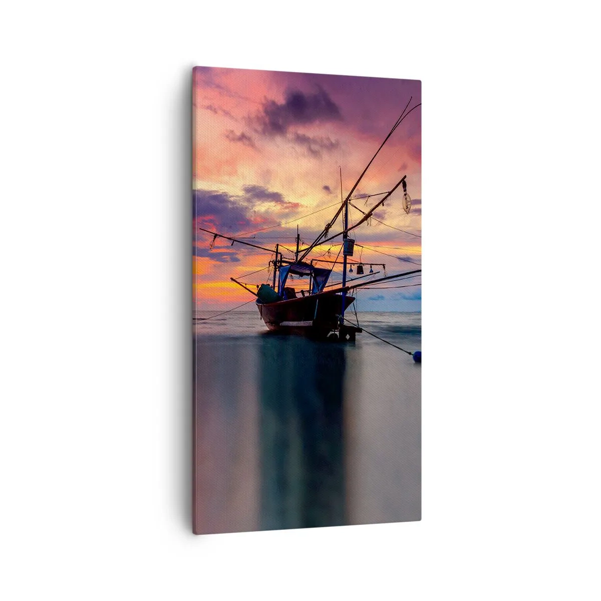 Tablou pe pânză - O seară exotică - 55x100 cm