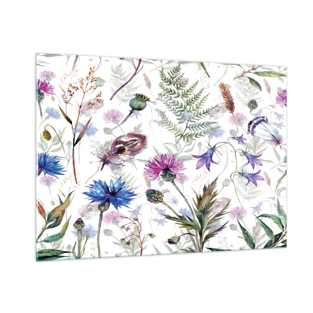 Tablou pe sticlă - Ierbarul polonez - 100x70 cm