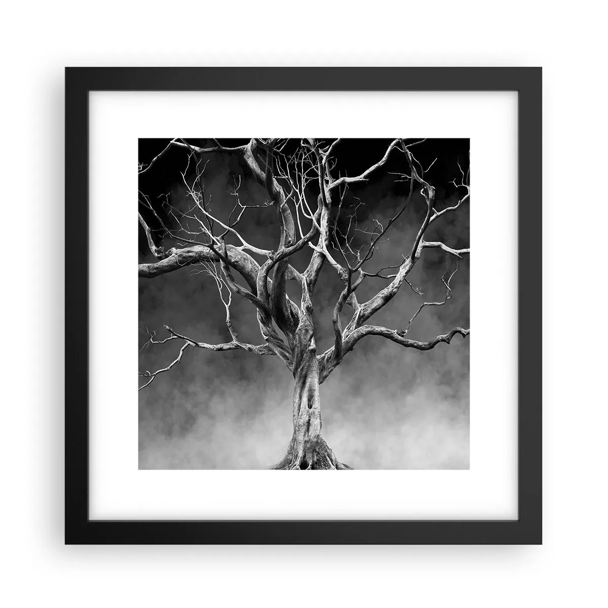 Poster în ramă neagră - Primare și sacre - 30x30 cm