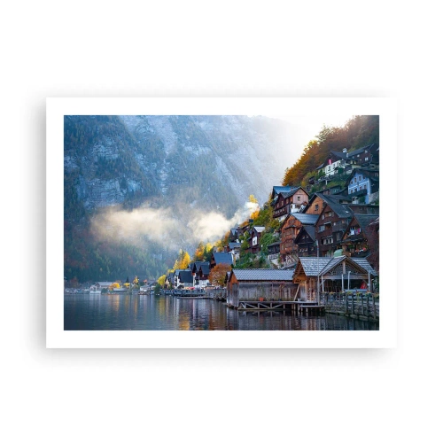 Poster - Atmosferă alpină - 70x50 cm