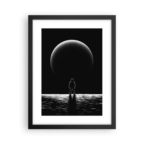 Poster în ramă neagră - Față în față - 30x40 cm