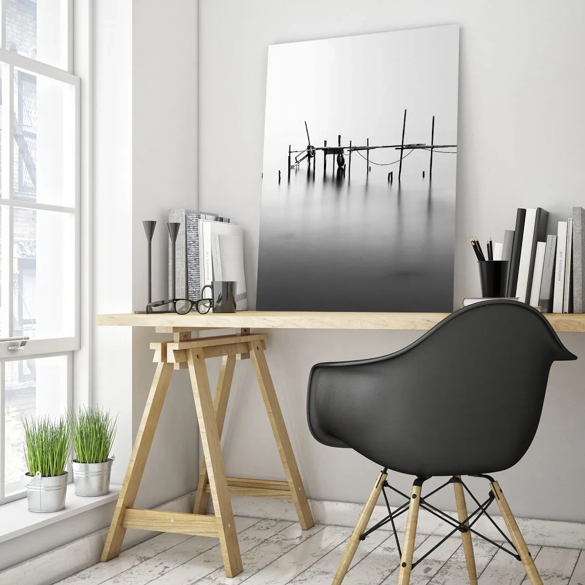 Tablou pe sticlă - Și dacă lumea nu ar exista? - 70x100 cm