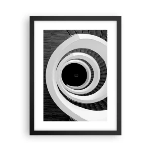 Poster în ramă neagră - Până la miez - 30x40 cm