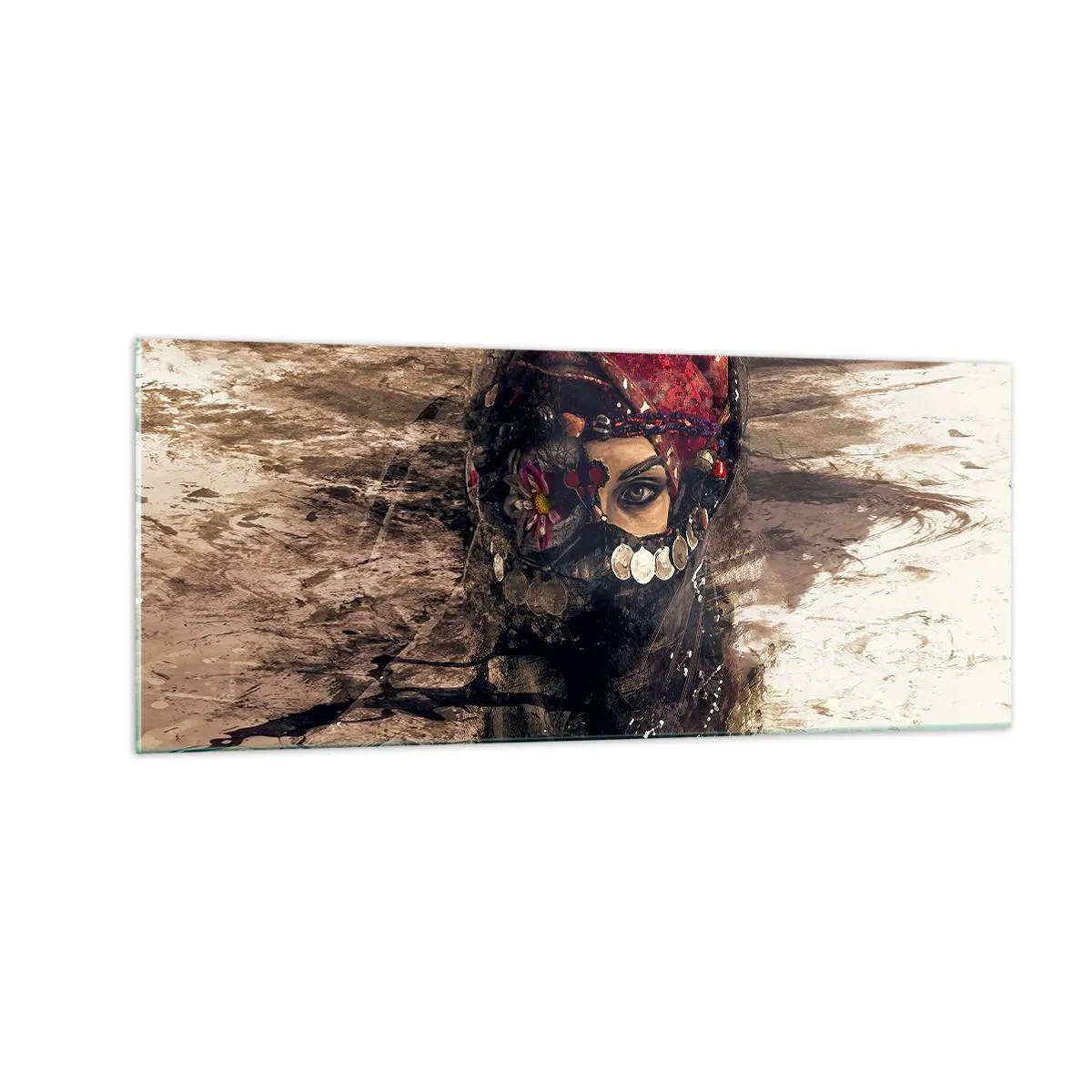 Tablou pe sticlă - Cel puțin îngrijător - 100x40 cm